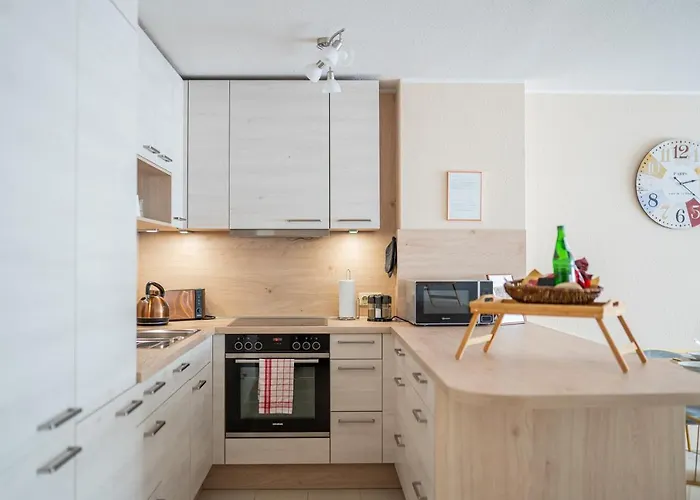 Golden Design Apartment, Zentral, Familie Und Business, 1000 Mbit Lejlighed *